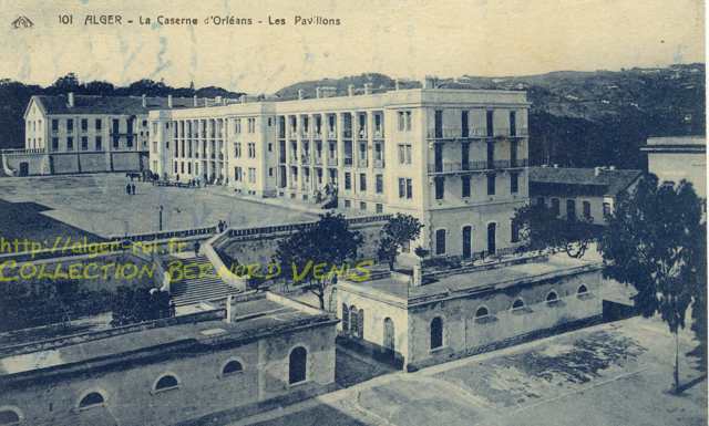caserne d'Orléans - Alger: 