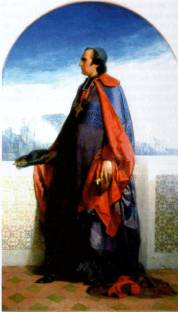 Portrait de Louis-Antoine-Auguste Pavy, évêque d'Alger par François-Claudius Compte-Calix, musée Joseph Déchelette, Roanne