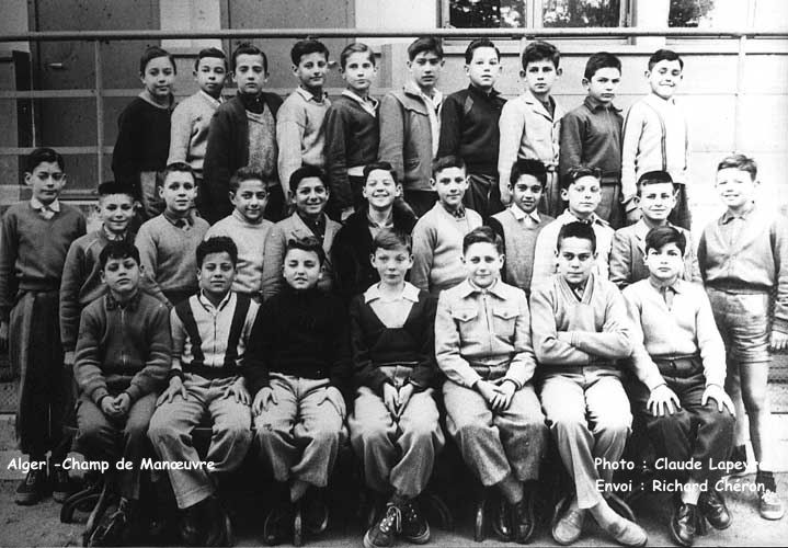 collège Champ de Manoeuvre,5è 3, 1955-1956