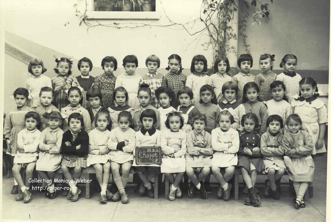 CP, 1956-1957- institutrice Mme Battesti