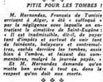 11 mai 1960 : Pitié pour les tombes