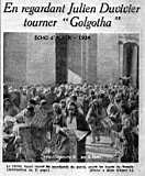 Golgotha se tourne près d'Alger