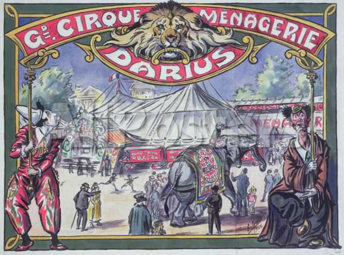 Grand Cirque WILLY DARIUS - 1930 