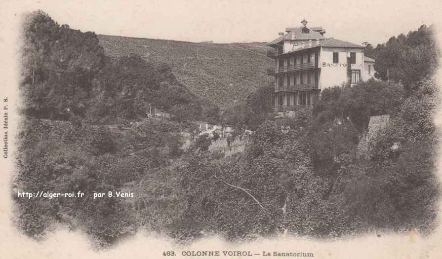 colonne Voirol,le sanatorium