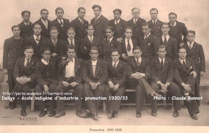 élèves de la promotion 1930-1933