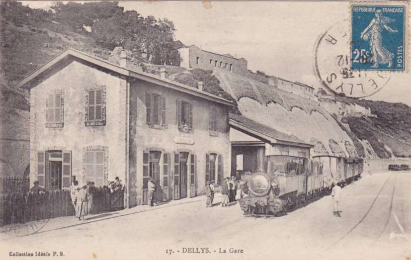 Dellys,la gare