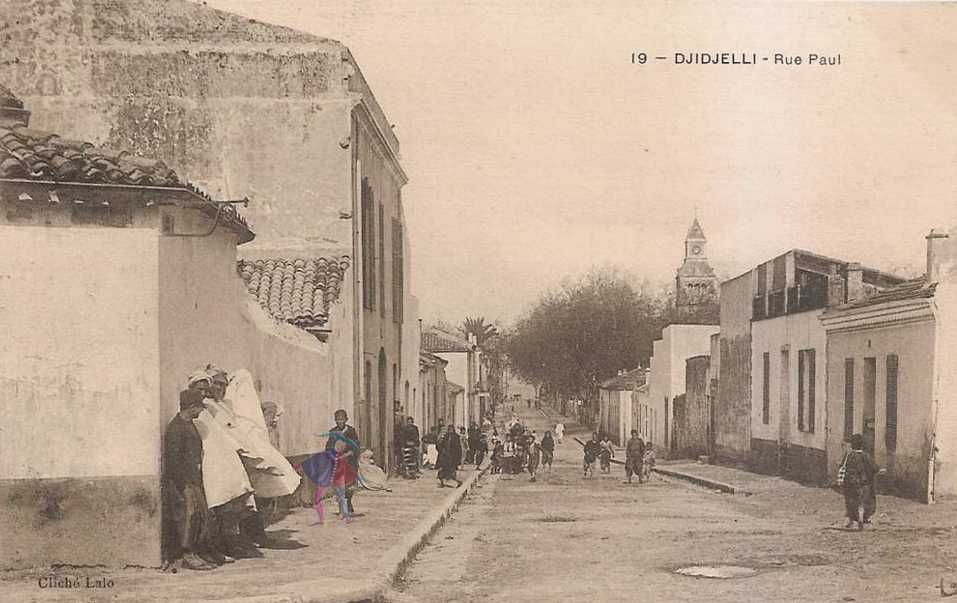 djidjelli, village d'Algérie,rue paul