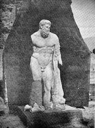 Statue d'hercule