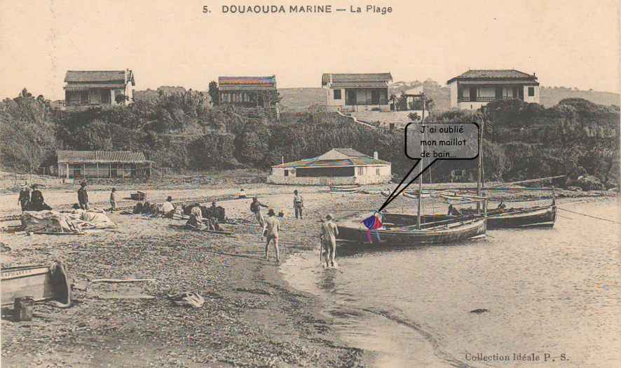 Douaouda-Marine, la plage,
