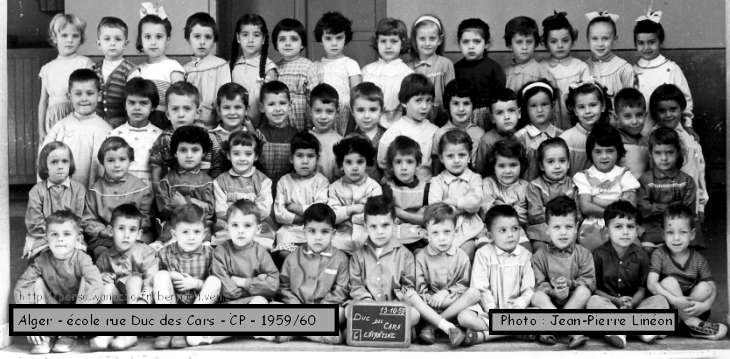 Classe enfantine (maternelle?) - 1959-1960