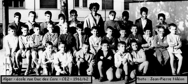 Cours élémentaire deuxième année, 1961-1962