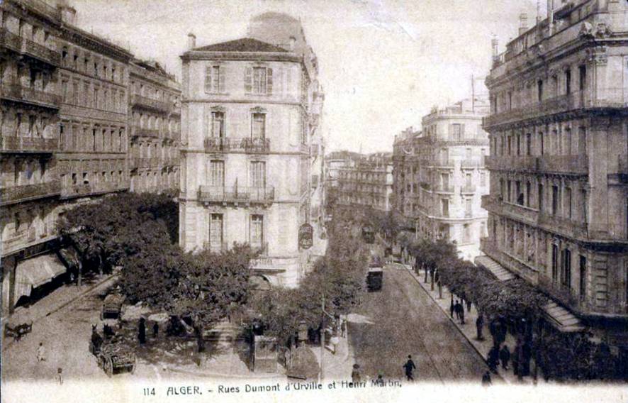 rue Dumont d'Urville et rue Henri Martin