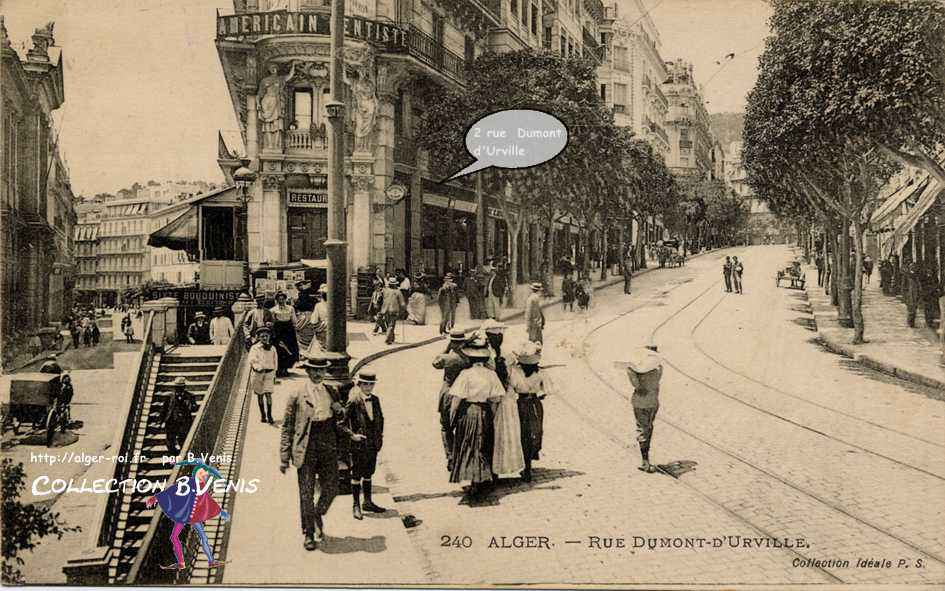 rue Dumont-d'Urville - Alger
