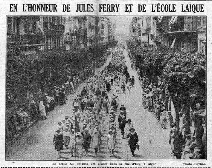 Fêtes officielles du centenaire de Jules Ferry et du cinquentenaire de l'école laïque