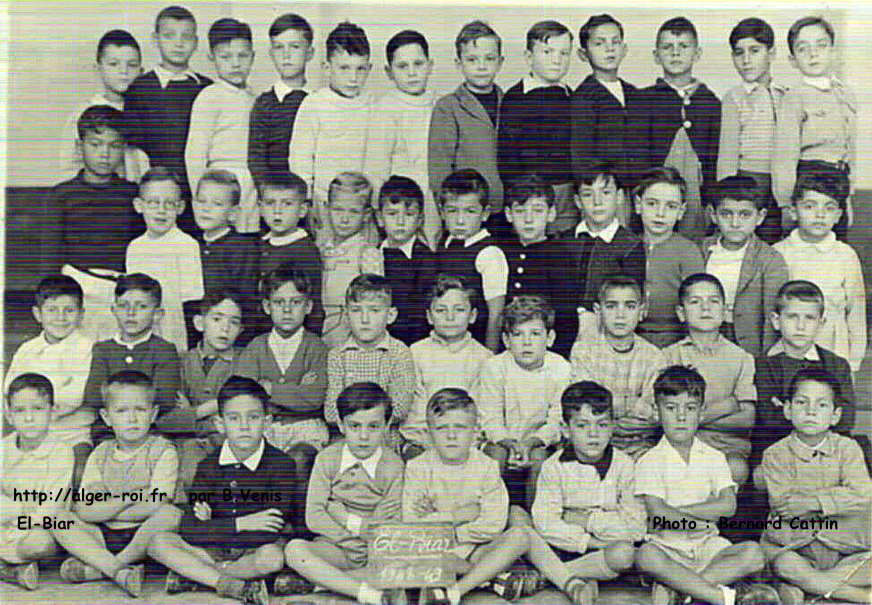 El-Biar,cp,1948-1949,48-49,photos de classes,cattin
