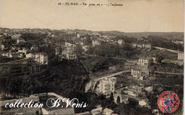 7è arrondissement d'Alger :vue prise du Fort l'Empereur