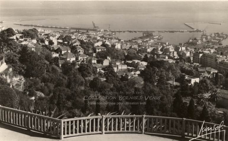 Saint-Raphaël , le balcon, vue générale sur Alger