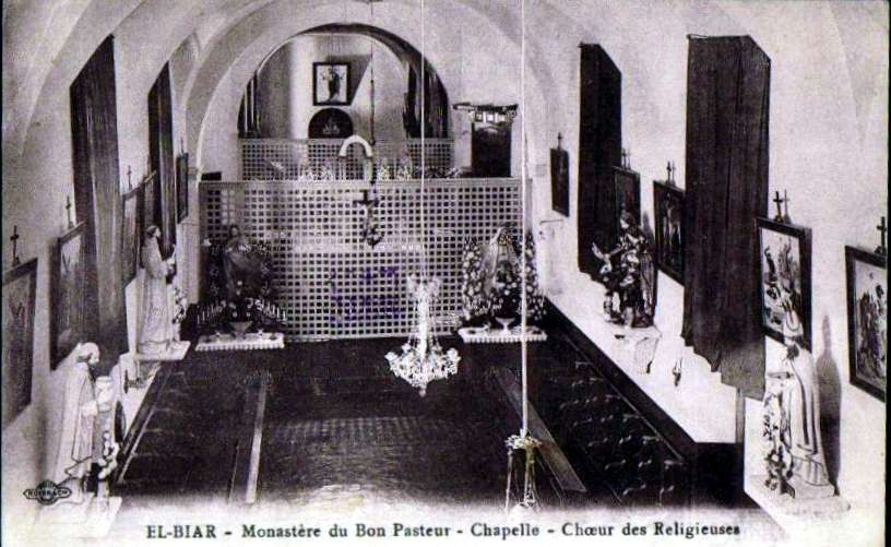 monastere du Bon Pasteur a el-biar,la chapelle