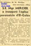 2.- S.E. Mgr MERCIER a inauguré l'église paroissiale d'El-Goléa 