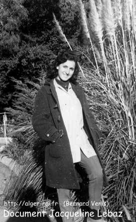 Décembre 1960 - Jacqueline au jardin sauvage 
