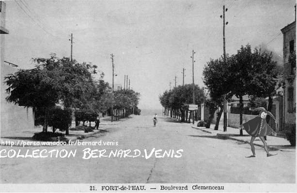 le boulevard Clemenceau