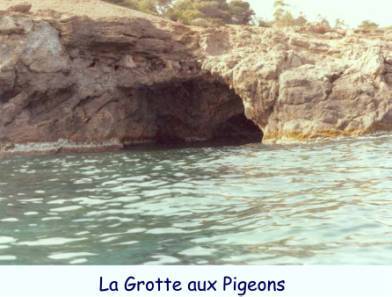 la grotte aux pigeons