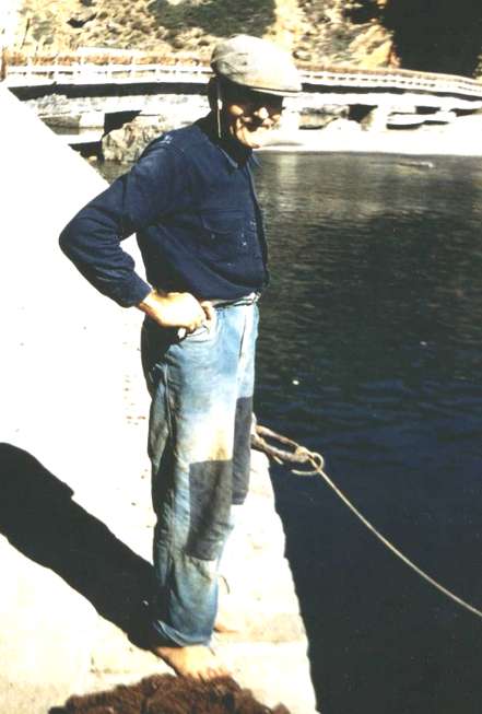 Pedro SANCHEZ, pêcheur attitré de La Mine.