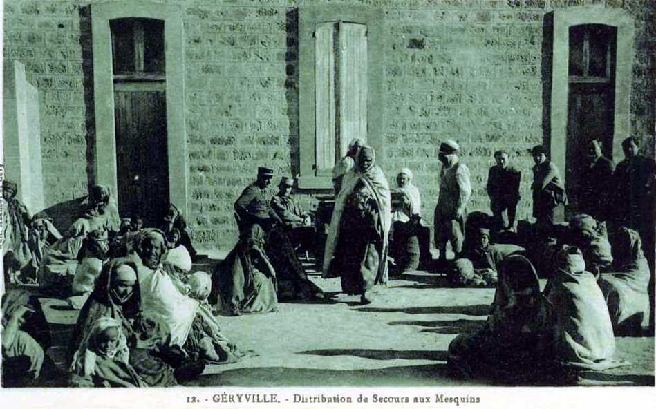 geryville,distribution de secours aux mesquins