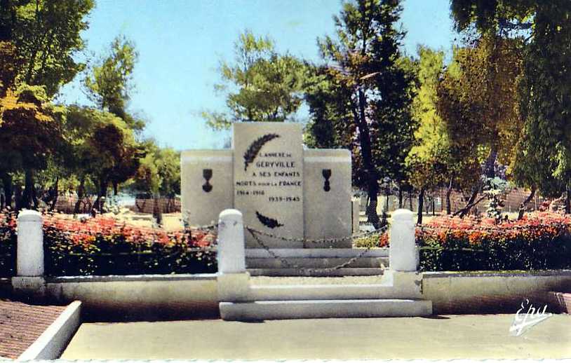 geryville,monument aux morts