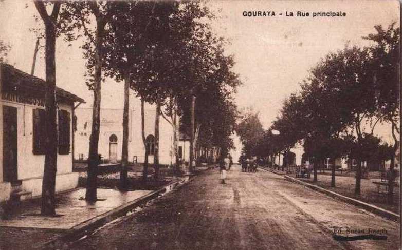 gouraya,la rue principale