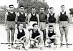 Équipe de basket, finaliste en 1947