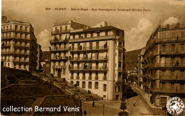 Rue Montaigne et boulevard Général-Farre