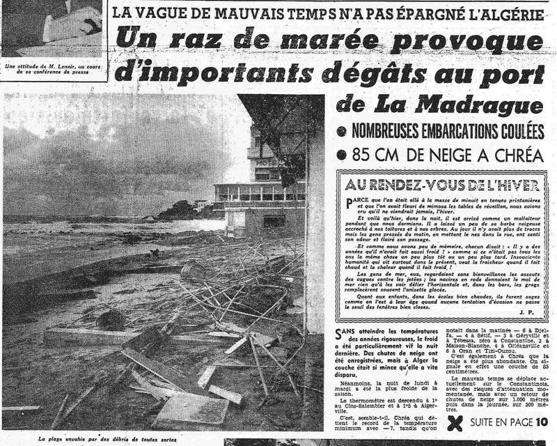 Un raz de marée provoque d'importants dégâts au port de La Madrague 