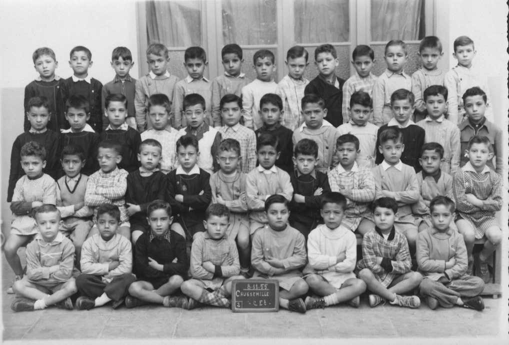 l'ecole de garcons caussemille,ce1,1955-1956,55-56,vicidomini,photos de classe,hamma