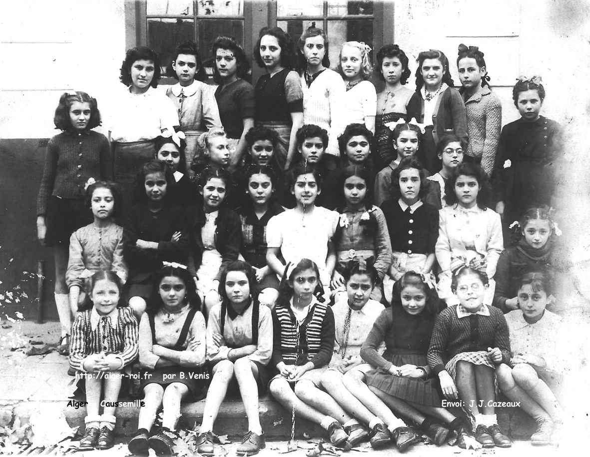 l'école de filles Caussemille, , 1948