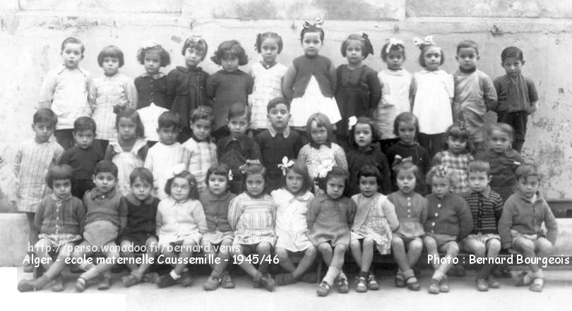l'école Caussemille, maternelle, 1945-1946? 