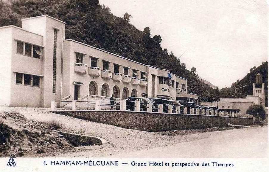 hammam-melouane,grand hotel et les thermes