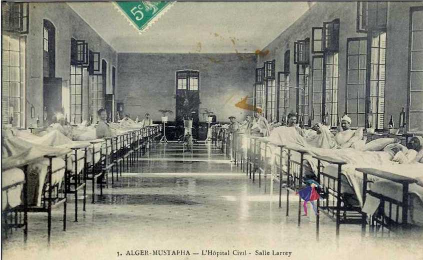 hôpital mustapha,salle larrey