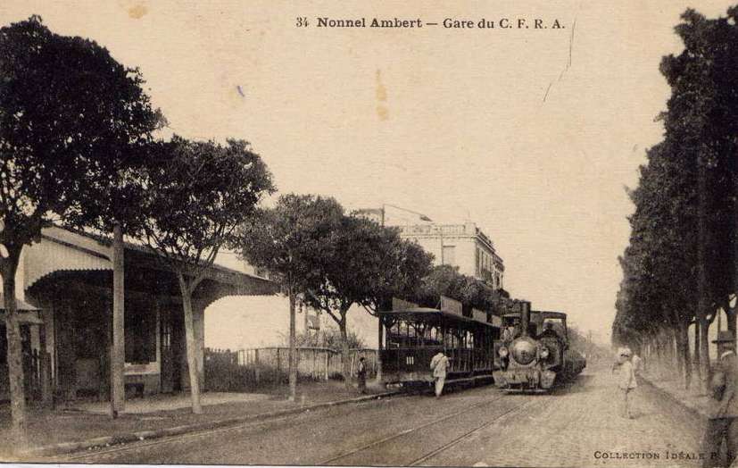 NOUVEL AMBERT :Gare du CFRA 