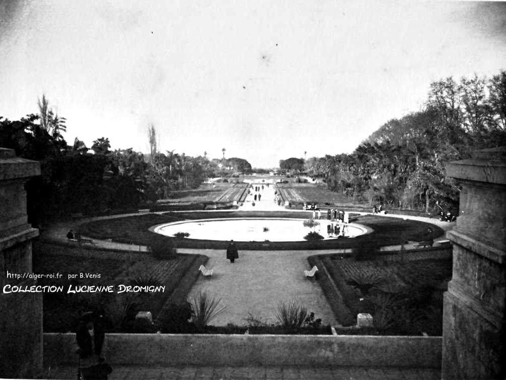 le jardin d'essai vers 1926-1927