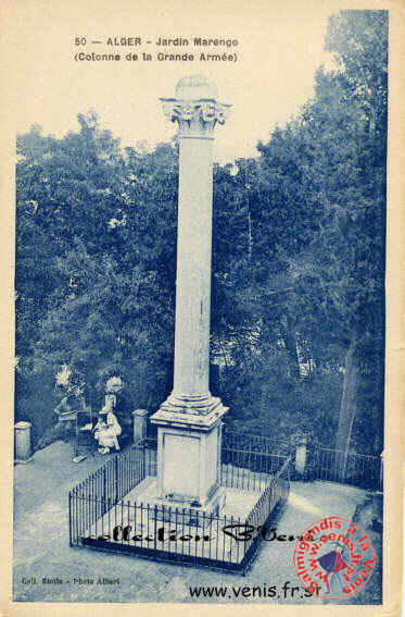 « La colonne du Jardin Marengo. » (5 novembre 1911). 