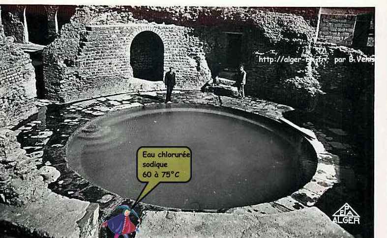 Fontaines chaudes, piscine romaine 