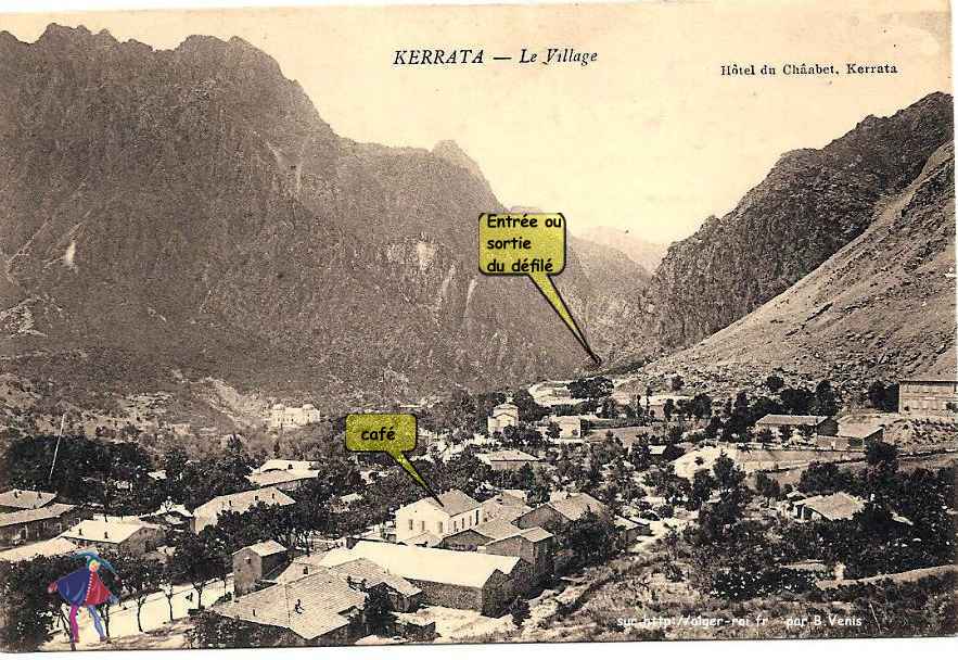 Kerrata, le village