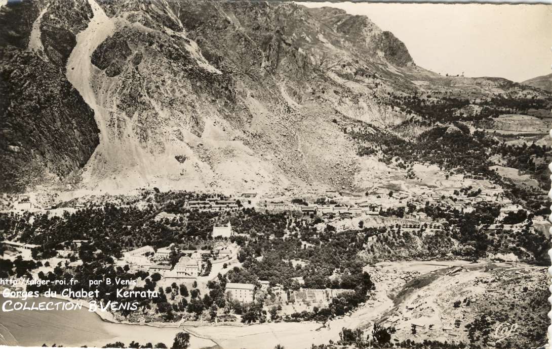 Gorges du Chabet, Kerrata, vue générale