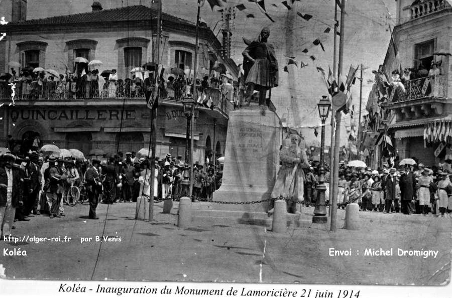 Inauguration de la statue du général Lamoricière - 21 juin 1914
