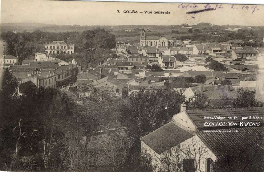 Koléa ou Coléa à 38 km d'Alger,Vue générale