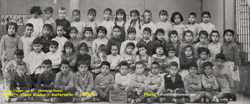 Vieux Kouba - maternelle - 1959-1960