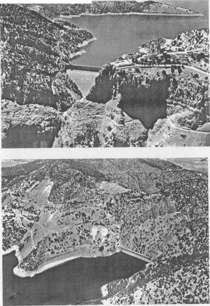 Vues du barrage (coll. J.P.Herbault)