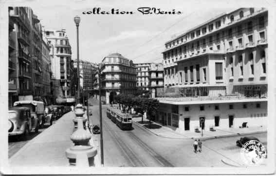 le boulevard Bugeaud et la rue Alfred Lelluch