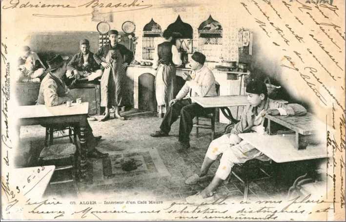 Café maure, daté de 1902